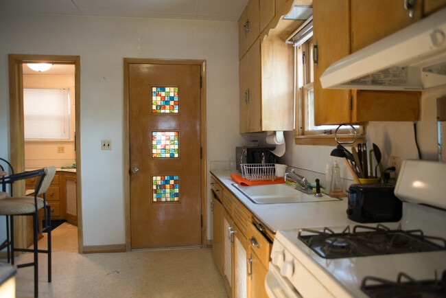 The apartment has its own outside entrance on Van Buren Street. - 430 E. Jefferson Street