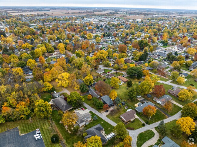 Greenfield has many quiet neighborhoods.
