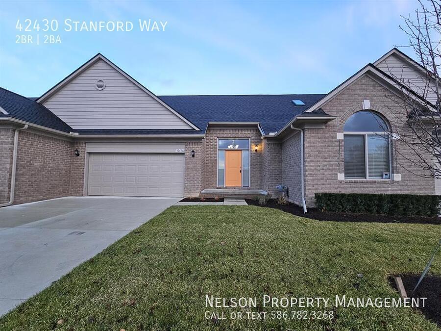 Primary Photo - 2 bedrooms, 2 full baths and 2 car garages...