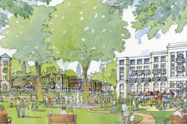 Rendering - Legacy at Herndon Square