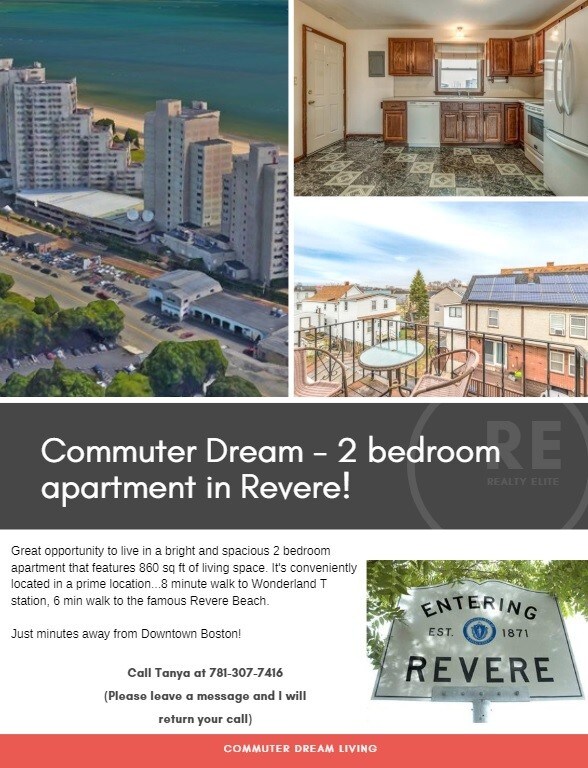 Commuter Dream - minutes from Boston - 541 Revere St