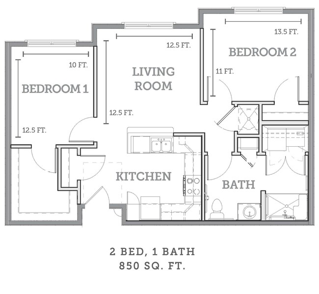 Plano de planta - Forest Station