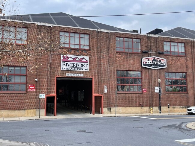 Riverport Building Exterior - 11 W 2nd St