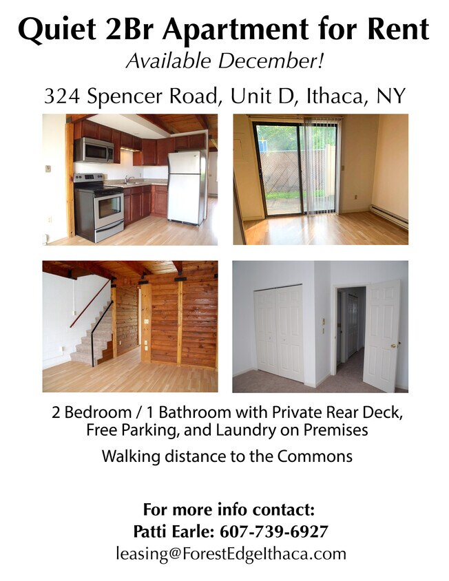 324 Spencer Rd Unit D, Ithaca, NY 14850 Apartments in Ithaca, NY