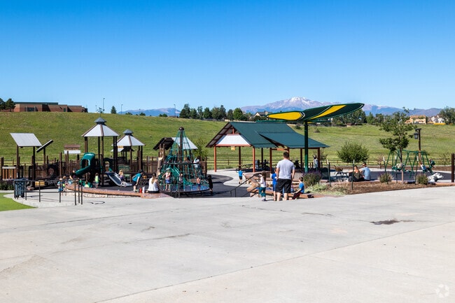 There is plenty of playground equipment for the family here at John Venezia Community Park.