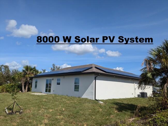 8000 W Solar PV System - 7583 Castleberry Ter