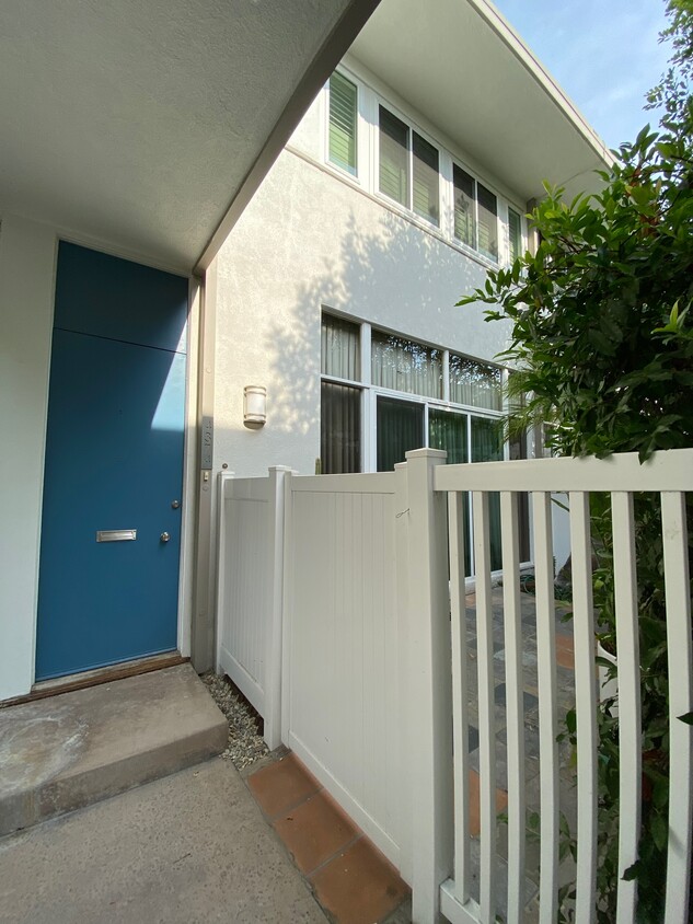 Front door of townhome - 4374 W Kling St