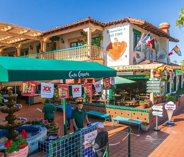 Café Coyote provides a fun-filled atmosphere, live music, and more than 100 types of tequila