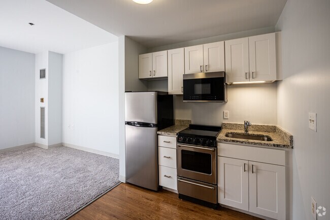 Estudio - 600 pies cuadrados - Cocina - Serenity Apartments at Brewster