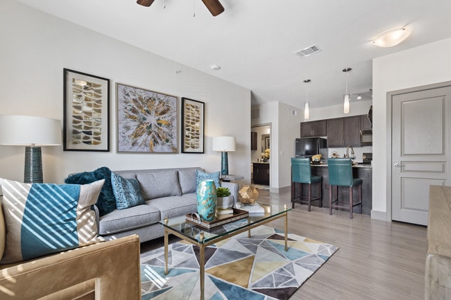 Living area at Residences at Panther Hollow. - Residences At Panther Hollow