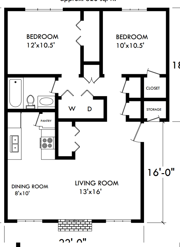 2HAB/1BA - Canyon Crest Apartments