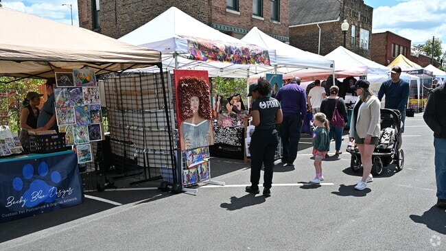 The 3rd Annual Mai Fest 2024 Arts and Crafts Fair in Blue Island has over 100 vendors.