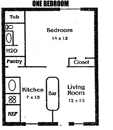 1BR/1BA - Bellwood Trace Apartments