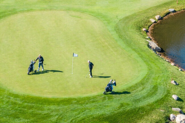 Noblesville residents enjoy golfing at local courses, including the Sagamore Club.