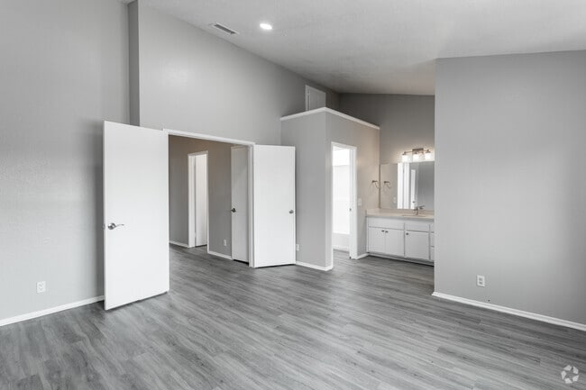 Generously Sized Primary Bedroom - Charlmont Village Apartments