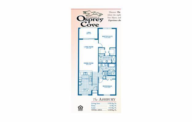 Building Photo - Osprey Cove ~ 2 bed/2 bath ~ Ashbury Floor plan