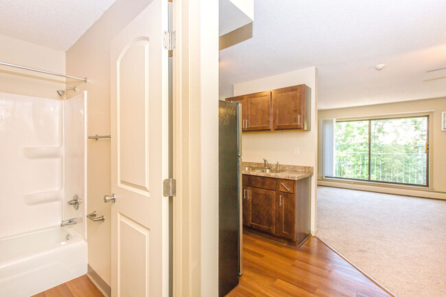 Standard Studio - Hallway - Cedar Valley Apartments