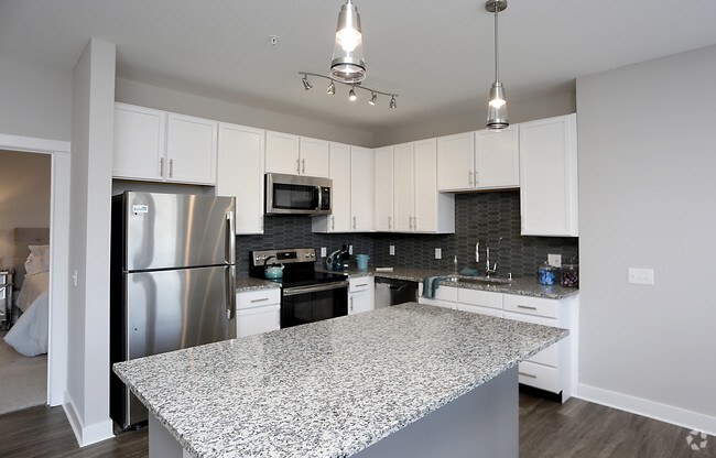 Kitchen - The Beacon at Gateway Apartments