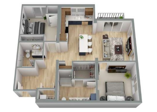 Interior Photo - Oaks Pentagon Village