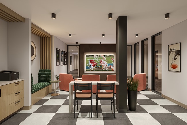 Theory Ithaca - Renderings - Interior Lounge - Theory Ithaca