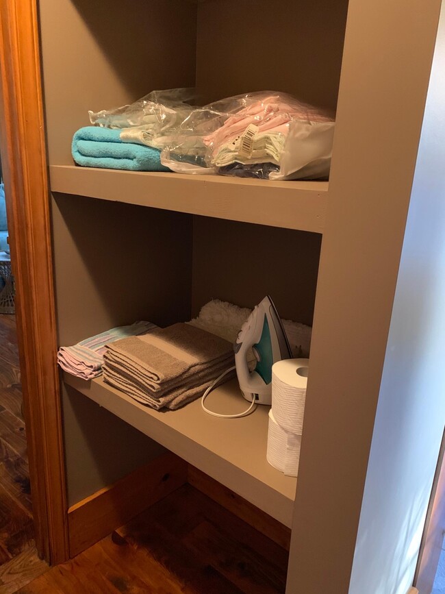 Linen closet and storage area - 826 Jones Mill Rd