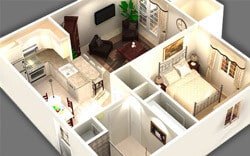 Olmsted Falls Senior Apartments – One bedroom - Call for Availability