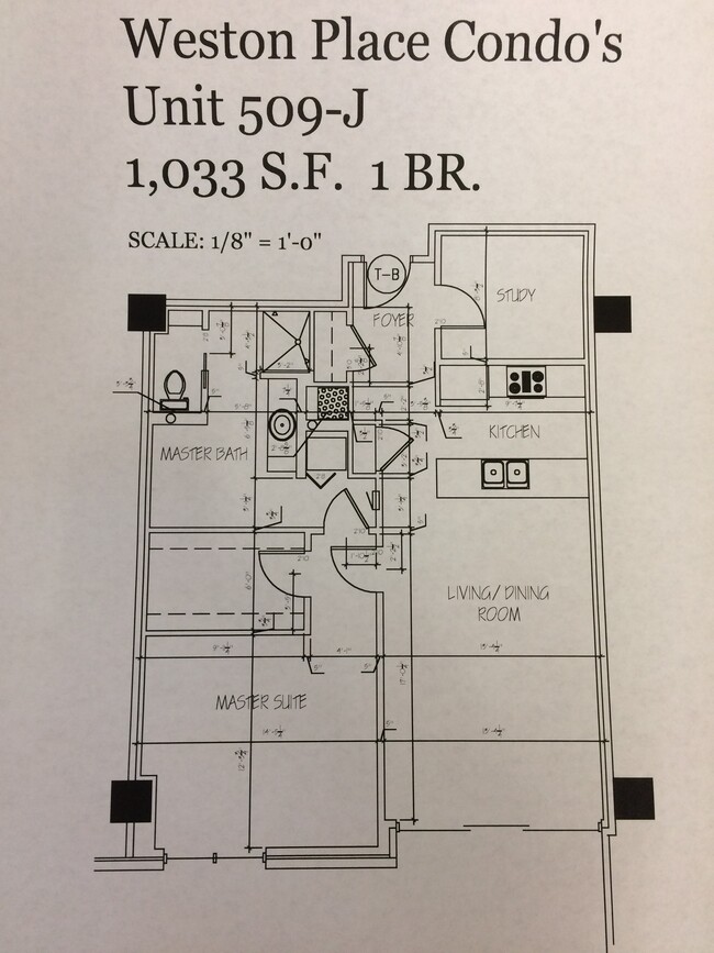 Basic floor plan J ( 309) - Weston Place