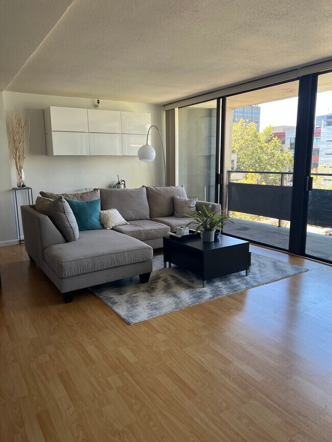 Living Area - Shown With Current Furniture - 801 Franklin St