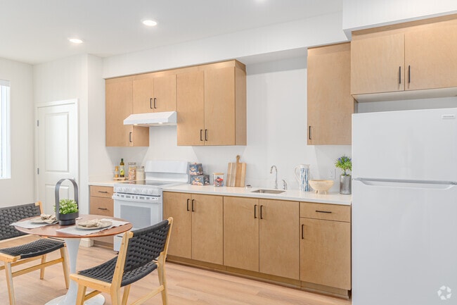 Studio, 1BA - 440SF - Kitchen - La Sabila