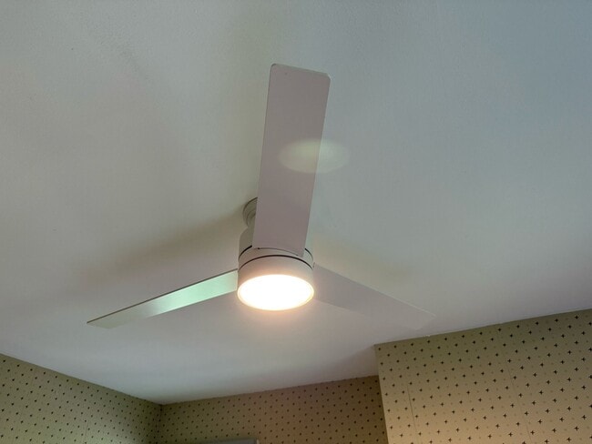 Ceiling fan with remote control - 2402 Delgado Dr