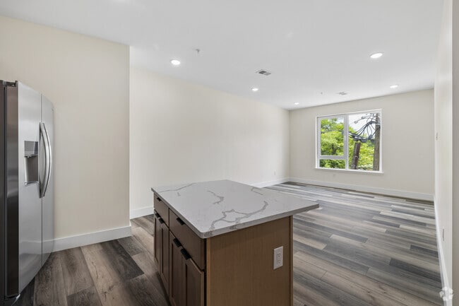 2BR, 1BA - 975SF - Kitchen/Living Room - The Unity at S Orange Ave
