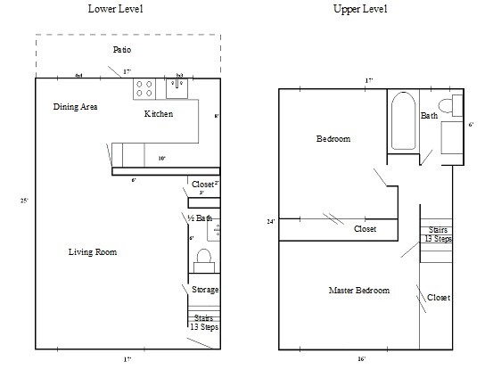 2BR/1.5BA - Four Season Townhouses