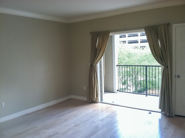 French Doors in Living Room - 206 E South St Apartment