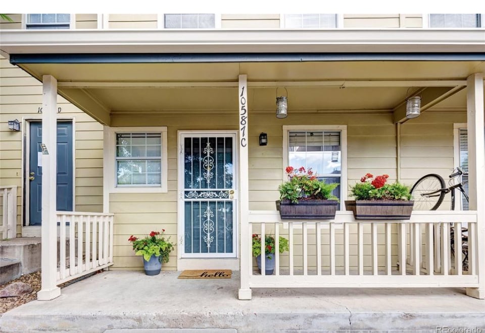 Front porch - 10587 W Maplewood Dr (Littleton, CO)