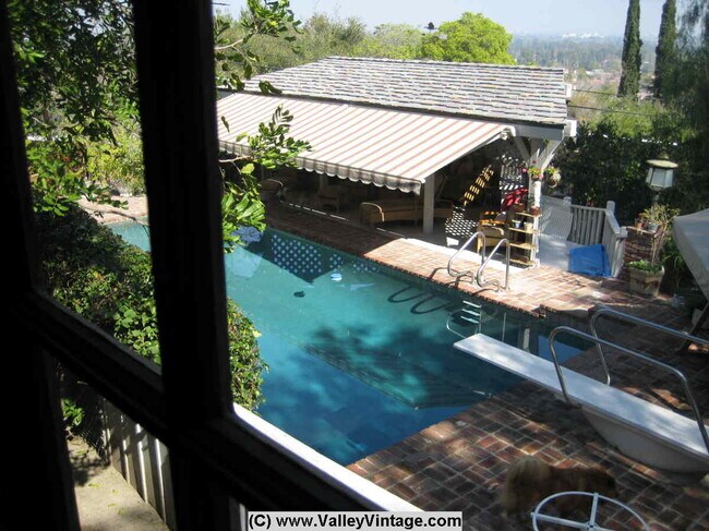 Pool view - 16714 Oak View Dr