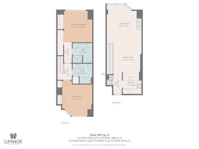 Photo - Opera Plaza view 2 bedroom 2 bath upper townhouse