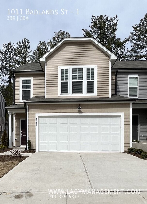 1011 Badlands St, Durham, NC 27713 Townhouse for Rent in Durham, NC