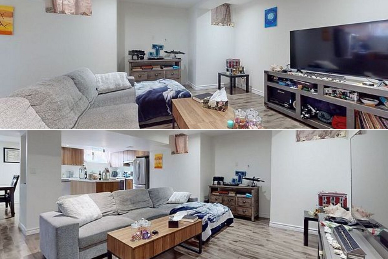 Photo du bâtiment - Furnished 1-Bedroom Basement Apartment with Balcony & 2 Parking – Brampton
