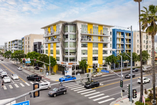 Apartment communities in Mid-Wilshire.