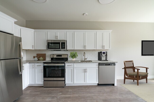 Estudio virtualmente escenificado - cocina - The Village