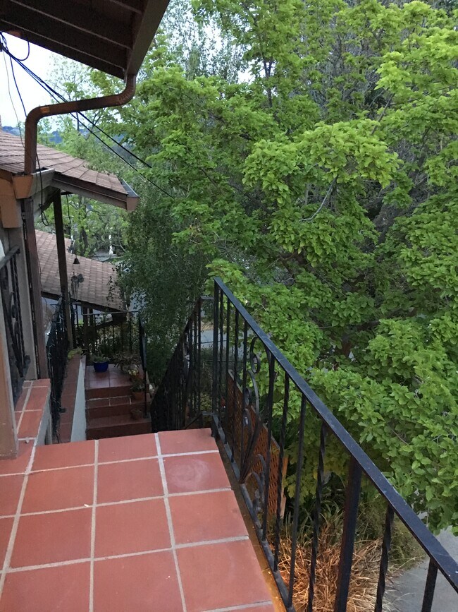 Patio area - 635 San Benito Ave