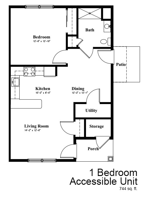 1BR/1BA - Mason's Ridge