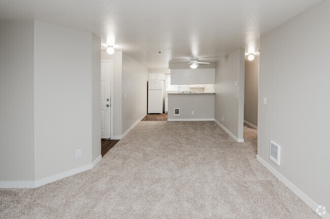 2BR, 1BA - 864SF - Living Room/Kitchen - Foster Commons
