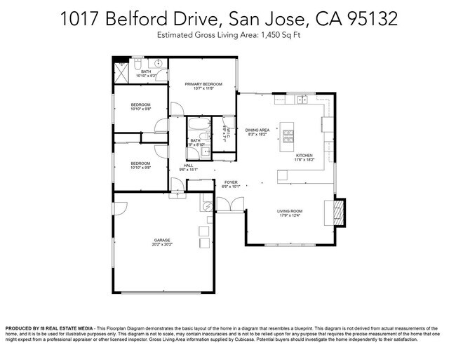 Building Photo - 3 br, 2 bath House - 1017 Belford Drive