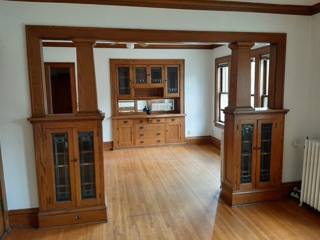 Dining Room Built in Buffet - 2076 W Dayton Ave