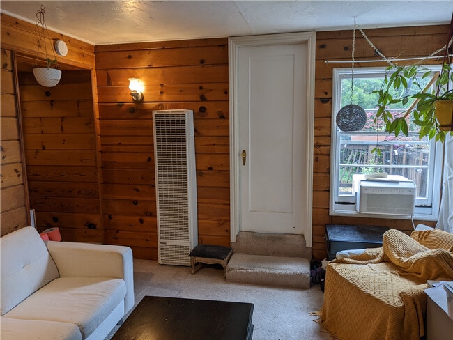 Knotty Pine Living Room - 2317 Carquinez Ave