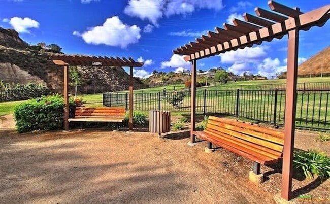 Dog parks in the background. - 2626 Bellezza Dr