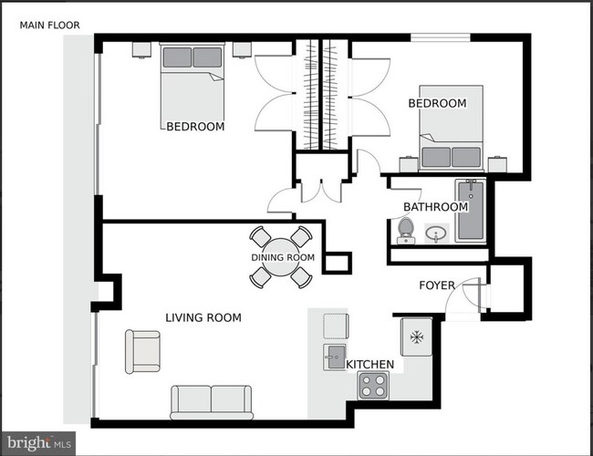 Plano de planta - 800 4th St SW