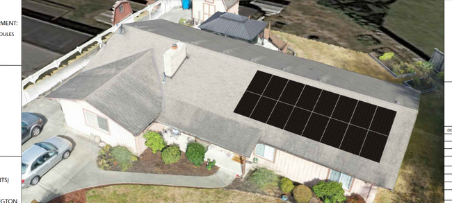 Solar panels offset electric costs - 1574 Collins Rd