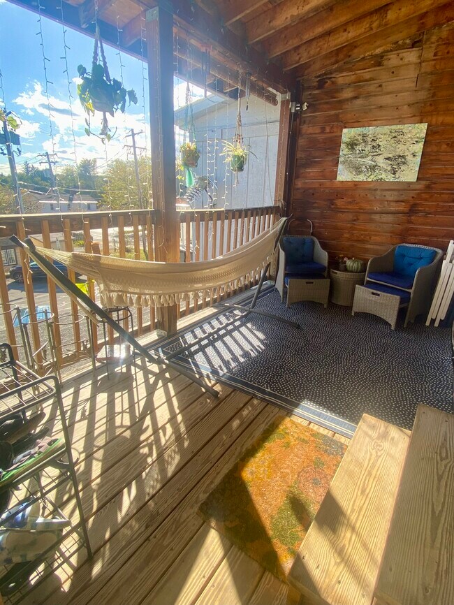 Porche trasero - 58 Albany St